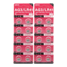 LR41 AG3 纽扣电池 1.5V 通用 40粒