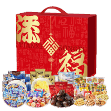 阿尔卑斯 徐福记 糕点喜糖果礼盒 1050g *7件