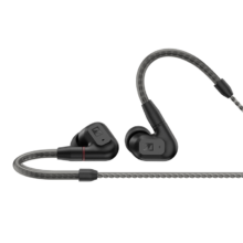 森海塞尔（Sennheiser）IE200 HiFi耳机有线音乐耳机 耳挂入耳式高保真耳机 游戏耳机 黑色 礼物