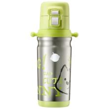 babycare 儿童保温杯 小学生水杯 316L不锈钢 双饮 500ml