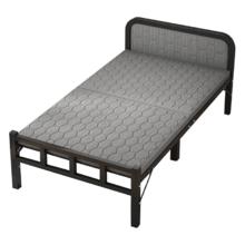 限移动端、京东百亿补贴：全品屋 折叠床 0.8米宽187长 双折 福利带头靠
