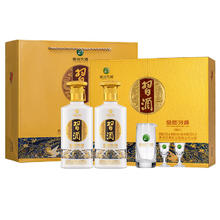 淘金币可用、88VIP、今日必买：习酒 金质习酒 53度 酱香型白酒 500ml*2瓶*3盒 礼盒装 带酒杯843.36元（815.38元淘金币到手）