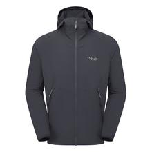 Rab Borealis男士户外夹克防风保暖徒步登山软壳衣 QWS-76 浅锌色LZN L