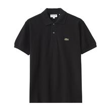 LACOSTE 法国鳄鱼网球穿搭短袖翻领设计感百搭男POLO衫夏