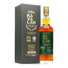 KAVALAN 噶玛兰（Kavalan）经典独奏波本桶单一麦芽威士忌金车噶瑪蘭洋酒噶玛兰威士忌700ml