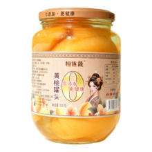 桓连晟 黄桃罐头 510g 即食休闲零食品 送长辈