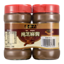 六必居 纯芝麻酱 300g*2瓶 凉拌面热干面火锅蘸料 中华老字号