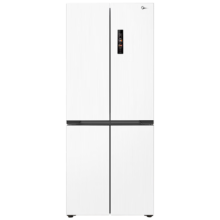 微信小程序、PLUS：Midea/美的 436升 十字对开门冰箱 MR-457WUSPZE