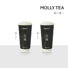 美团 茉莉奶白 白兰 双大杯