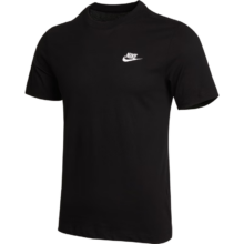耐克 NIKE 男短袖T恤 纯棉 运动休闲 AR4999-013 黑色 L