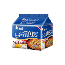 白象 多半袋2代 红烧牛肉面 袋装 5袋