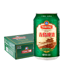 青岛啤酒 栈桥风光11度330ml*24罐