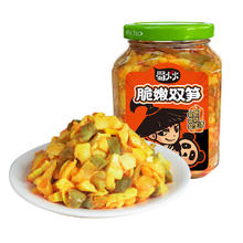 88VIP会员：吉香居 蜀火火脆嫩双笋350g红油竹笋泡菜腌菜下饭菜大瓶装