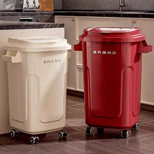纳份爱 免弯腰厨房垃圾桶 28L-130L尺寸规格全，便宜包邮 28L带盖低至14.8！！！