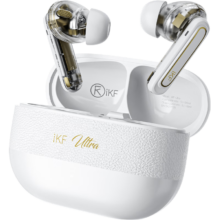 iKF Ultra 蓝牙耳机 雅典白 HiFi高音质