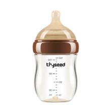 世喜 奶瓶 新生儿0-1个月 防胀气玻璃 仿母乳奶嘴 160ml