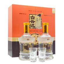限移动端：白云边 15年 陈酿 42%vol 兼香型白酒 450ml*2瓶 礼盒装