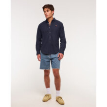 Abercrombie & Fitch 小麋鹿图案牛津衬衫 125-5224