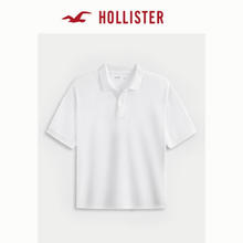 HOLLISTER 美式25夏季街头百搭短袖POLO衫T恤男装324-5455（多色可选）