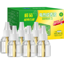 榄菊 清韵茶香电蚊香液补充装 6瓶 菊之语替换装