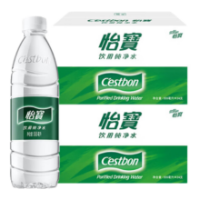 怡宝 纯净水 555ml*24瓶*2箱 小瓶会议用水 整箱便携