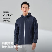 伯希和 防晒服男户外钓鱼夏季防紫外线冰丝透气皮肤外套11221219灰