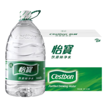 plus会员: 怡宝 饮用水 纯净水6L*3桶装水 整箱装