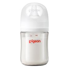贝亲 多规格可选 自然实感第3代 新生婴儿玻璃奶瓶 宽口径 160ml AA260 SS号 0个月