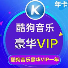 酷狗音乐 酷狗豪华VIP会员年卡酷狗会员