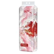 再降价：梦天浪 马踏祥云 原木卷纸 5层无芯厕纸 57g/卷*14卷