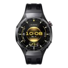 华为 WATCH GT 6 Pro 46mm 智能手表 蓝宝石玻璃 钛合金 曜石黑