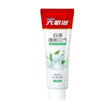 六必治 白茶清新口气牙膏 120g 含氟防蛀 去口臭