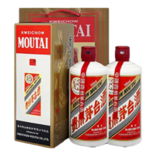 plus会员：茅台 飞天茅台 53° 酱香型 500ml 2瓶