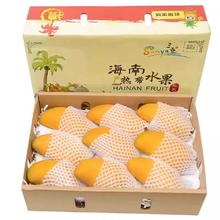 闭眼买：庾丰 金煌芒果 当季现摘 5斤装 净重4.5斤 单果300g-400g+