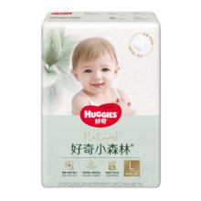 HUGGIES 好奇 小森林 拉拉裤 L码 34片