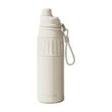 富光 户外便携316L不锈钢保温杯 雪峰白 600ml