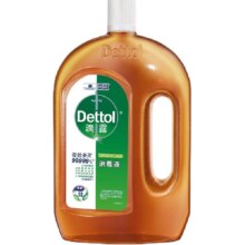 Dettol 滴露 家居衣物皮肤消毒液 经典松木 750ml 99.99%灭活hpv16 长效杀菌