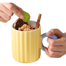 PLUS会员：拜杰 陶瓷马克杯