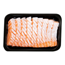 挪威冰鲜三文鱼刺身中段鱼腩 大西洋鲑 400g 净重2盒 开袋即食