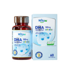 再降价、38节：witsbb健敏思 多效藻油DHA 0-3岁 60粒