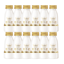 每日鲜语 原生高品质鲜牛奶 211ml 12瓶