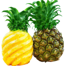 春福乐 海南金钻凤梨 新鲜水果 树上熟 香水菠萝 整箱5斤优选装 净重4.5斤 单果650g+