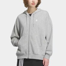 adidas NEO 女子连帽外套 运动训练针织夹克 2XS