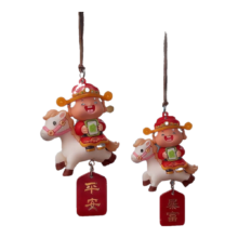 小财神爷新年招财摆件 办公室汽车车载装饰品 无规格