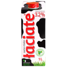 限地区：Laciate 全脂纯牛奶 3.2g蛋白质 1L 12瓶