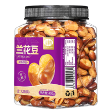 首购：山味情 牛肉味兰花豆400g*1罐
