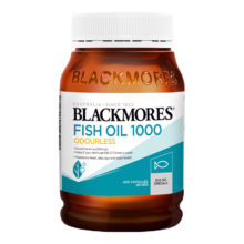 澳佳宝 Blackmores 鱼油 Omega3 含DHA EPA rTG型 400粒/瓶