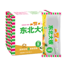 东北大板 菠萝奶味雪糕 75g*5支 盒装 0蔗糖 冰淇淋