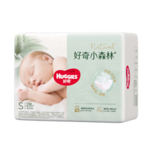 再降价、PLUS：HUGGIES 好奇 小森林 S码 纸尿裤 28片