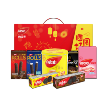 百亿补贴、PLUS会员：丽芝士 Richeese 纳宝帝威化饼干 888礼盒 892g